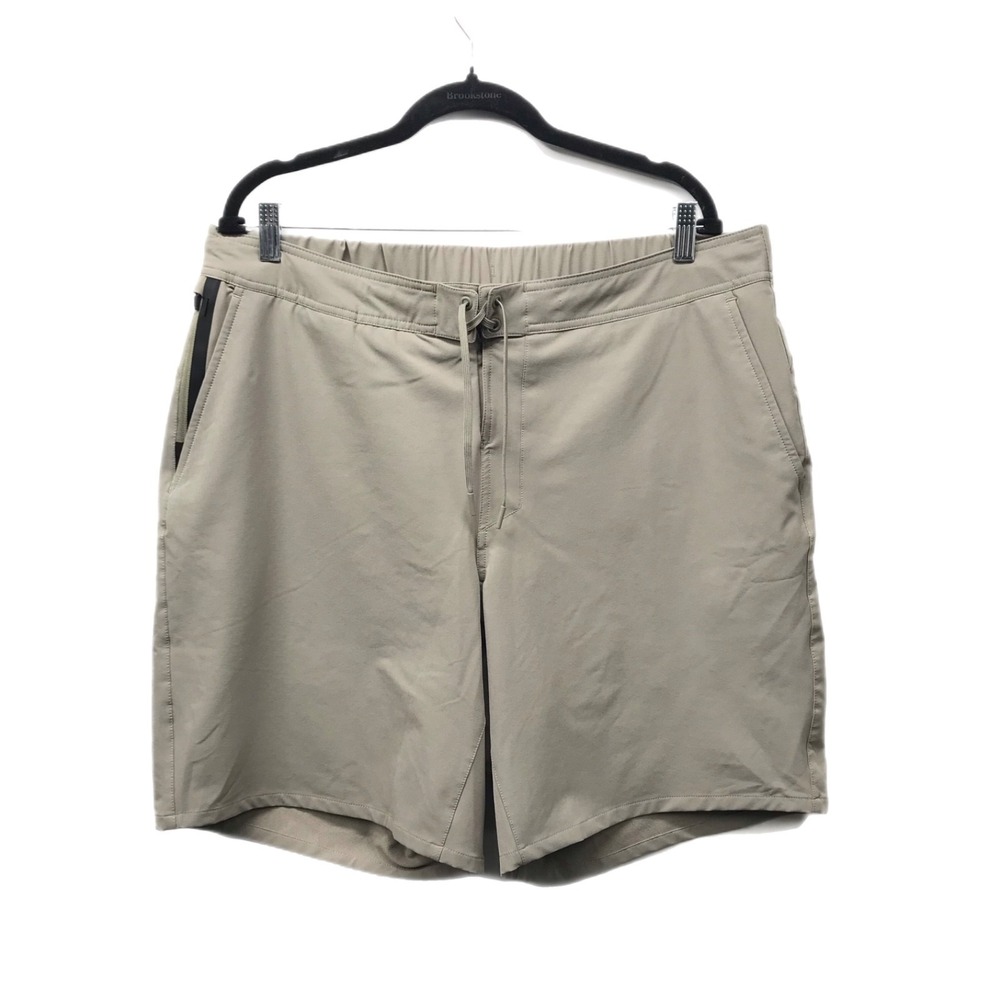 Ten Thousand Shorts Mens Size XXL The Foundation Short 8" Tan Running Gym